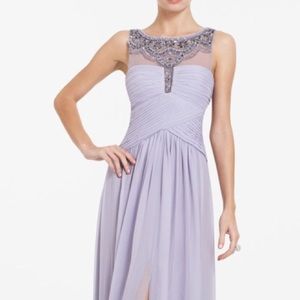 BCBG MaxAzria jeweled evening gown